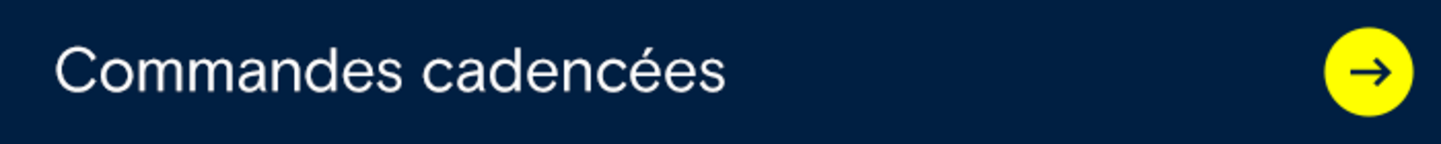Commandes cadencees